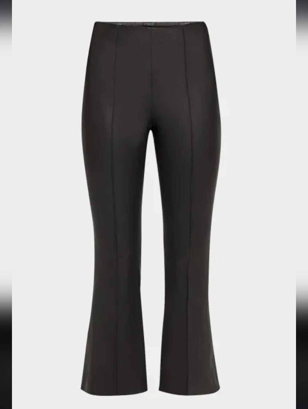 Badgley Mischka Designer Fitted Stretch Pull On Bootcut Sexy Office Goth Large